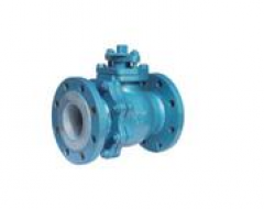 What are the types of fluorine-lined valves?